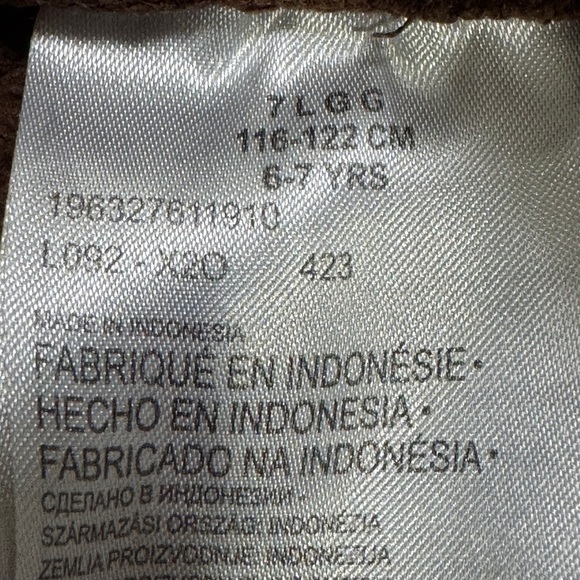 Nike Kids Chocolate Brown Cargo Joggers - Picture 5 of 5